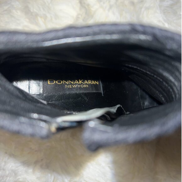 Donna Karan Fabric Ankle Boots - Picture 4 of 10